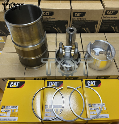 Pistão Ring Liner Kit do forro do cilindro das peças de motor E329 diesel 3306 C7 C9 C13 C15 C18