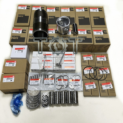 Jogo de reparação da revisão de Ring Liner Kit For Cummins KOMATSU do pistão das peças de motor diesel 6CT 6CT8.3 6D114