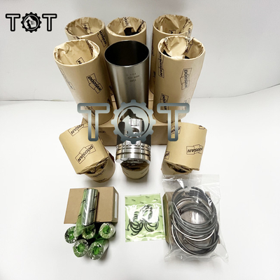 Pistão Ring Liner Set do forro do cilindro de Engine Parts DH300-5 DH300-7 DH370-7 da máquina escavadora de Doosan