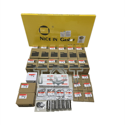 Jogo de reparação da revisão de Ring Liner Kit For Cummins KOMATSU do pistão das peças de motor diesel 6CT 6CT8.3 6D114