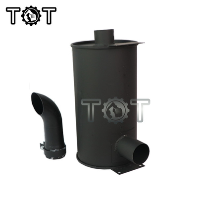 Silenciador universal de alumínio HD820 HD820-3 HD820-5 KATO Excavator Muffler do silencioso