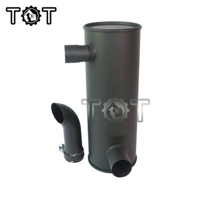 Silenciador universal de alumínio HD820 HD820-3 HD820-5 KATO Excavator Muffler do silencioso