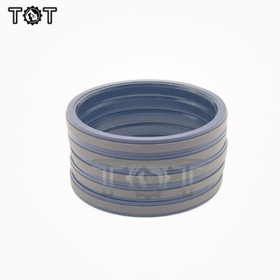 Segmento do pistão hidráulicos de ISO9001 SPGW PTFE para a maquinaria de construção