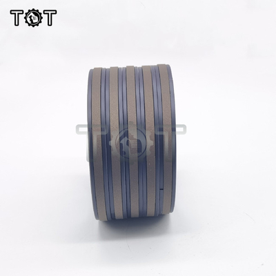 Segmento do pistão hidráulicos de ISO9001 SPGW PTFE para a maquinaria de construção