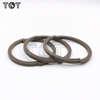 Máquina escavadora de bronze Oil Seal do KZT Contami do jogo de Hydraulic Cylinder Seal da máquina escavadora de PTFE