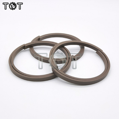 Máquina escavadora de bronze Oil Seal do KZT Contami do jogo de Hydraulic Cylinder Seal da máquina escavadora de PTFE