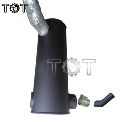 Silenciador da braçadeira de Engine Exhaust Muffler da máquina escavadora do  E330C C9 3306