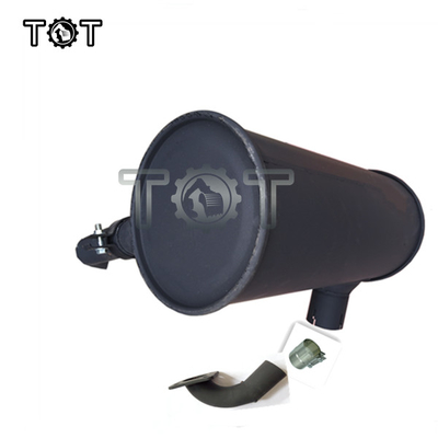 PC60 máquina escavadora Engine Exhaust Muffler