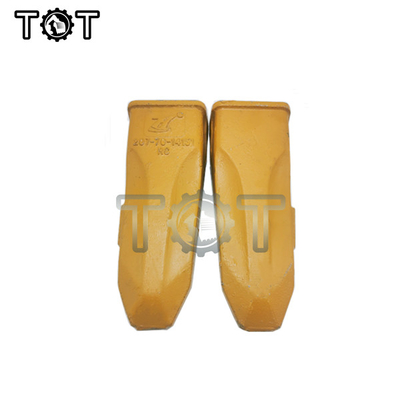Ponto do dente da cubeta de Dipper Teeth KOMATSU da máquina escavadora PC300 2077014151 para a máquina escavadora